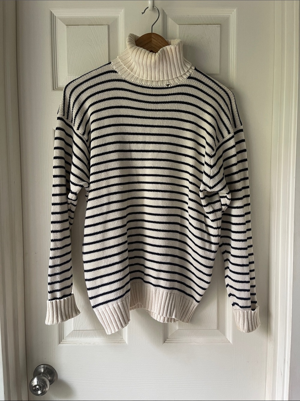 VTG Polo Ralph Lauren Striped Turtleneck Sweater